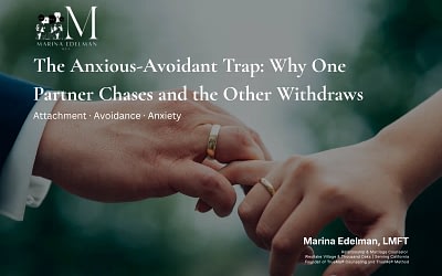 The Anxious-Avoidant Trap: Why One Partner Chases and the Other Withdraws