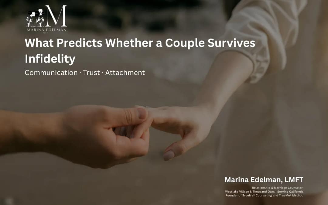 What Predicts Whether a Couple Survives Infidelity