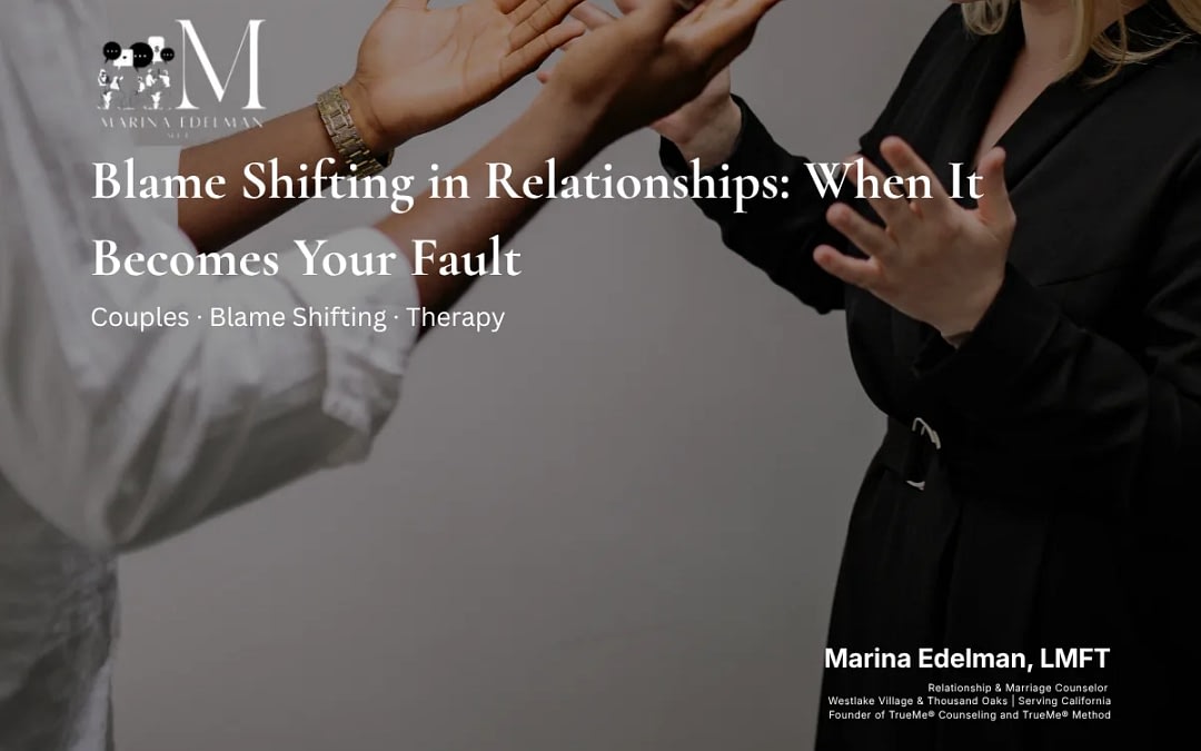 Blame Shifting in Relationships: When It Becomes Your Fault