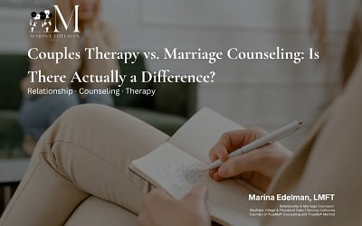 Couples Therapy vs. Marriage Counseling: Is There Actually a Difference?